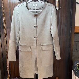 Women's Cream Trench Coat